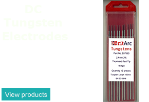 DC Tungsten Electrodes