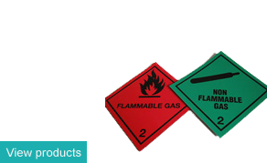 Magnetic Hazard Warning Diamonds