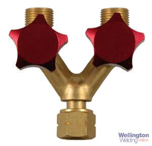 Twin Outlet Valve Left Hand