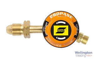 Esab G250 Regulator Single Stage 0-4 Bar Propane 0 Gauges (Plugged)